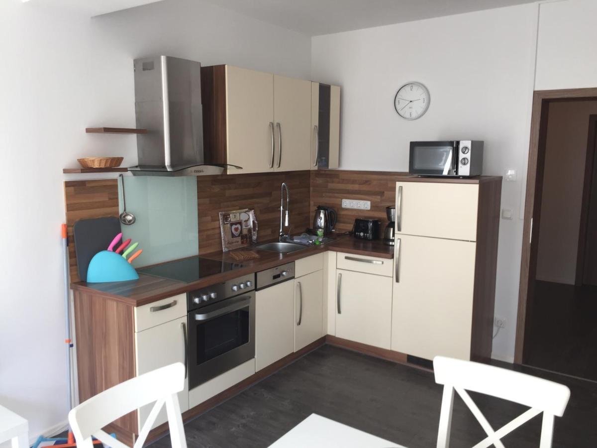צוונקאו Appartements Am Hafen מראה חיצוני תמונה