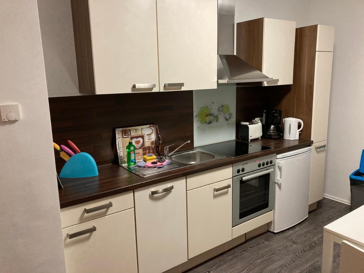צוונקאו Appartements Am Hafen מראה חיצוני תמונה